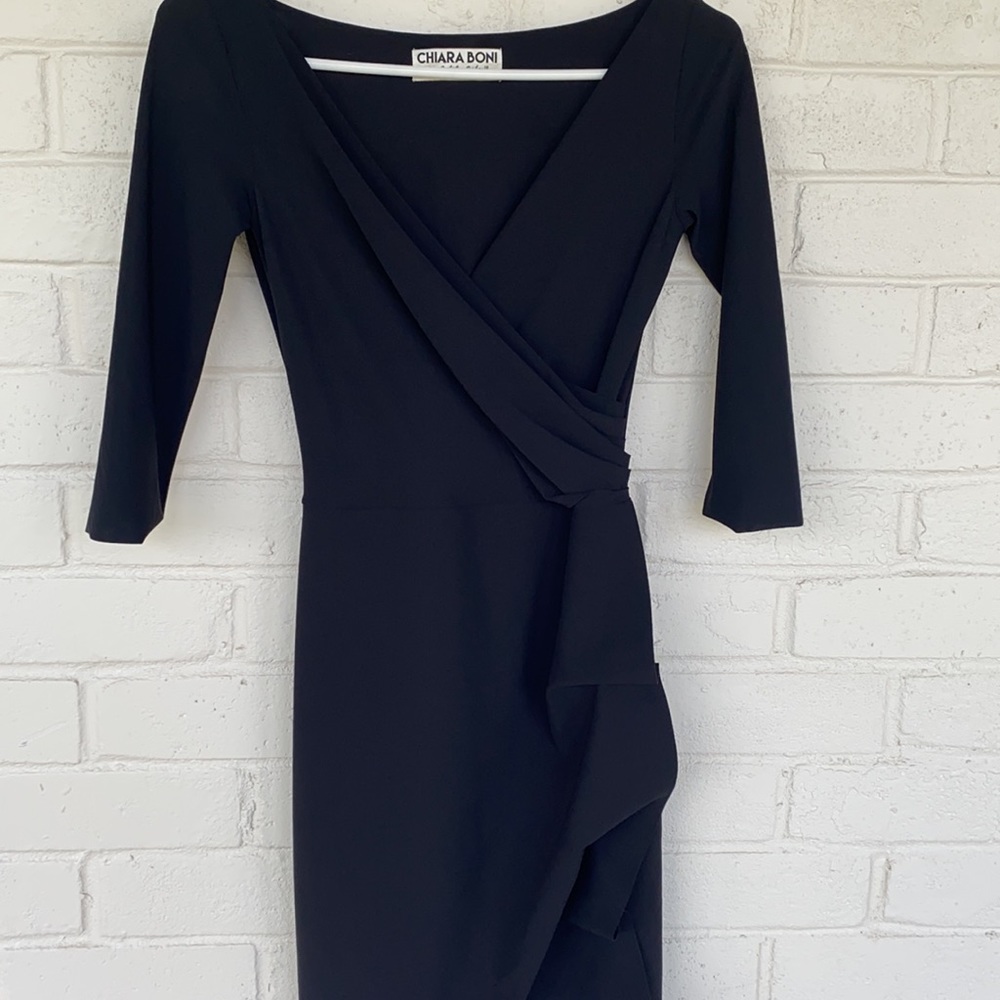 Chiara Boni La Petite Robe Florian Side Ruffle - Picture 4 of 10